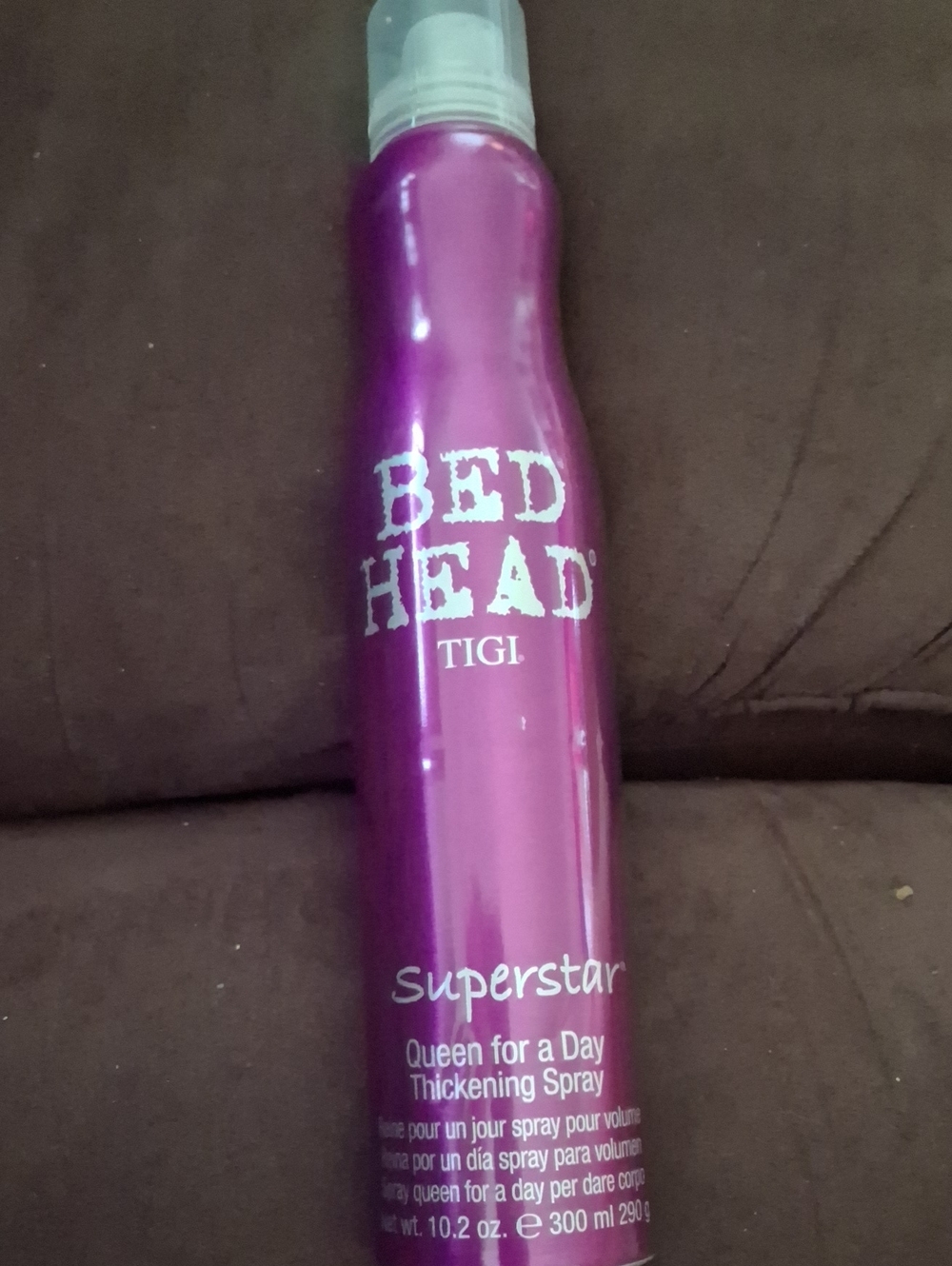 TIGI Bed Head Superstar Thickening Spray - Metallic Magenta Bottle